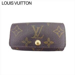 LOUIS VUITTON Key Case Monogram Monogram Canvas Authentic Used